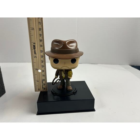 Indiana Jones #08 Funko POP Die-Cast Opened w/ Acrylic Case & Box - Picture 11 of 11